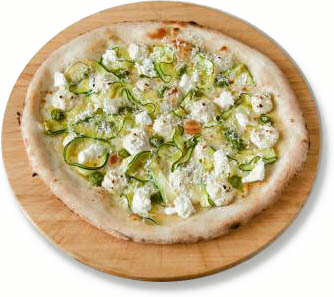 Pizza Zuchini-Cacio-E-Pepe chez Pili Pili à Six-Fours